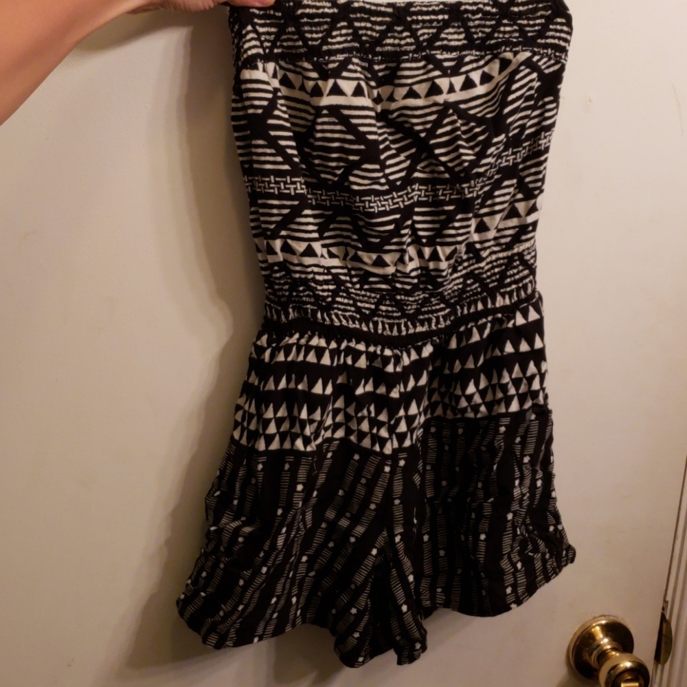 Strapless Romper